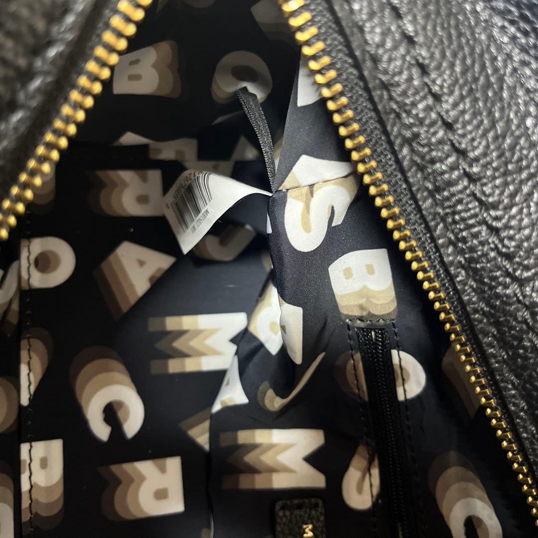 デ*ス様 黒いレザーショルダーバッグ