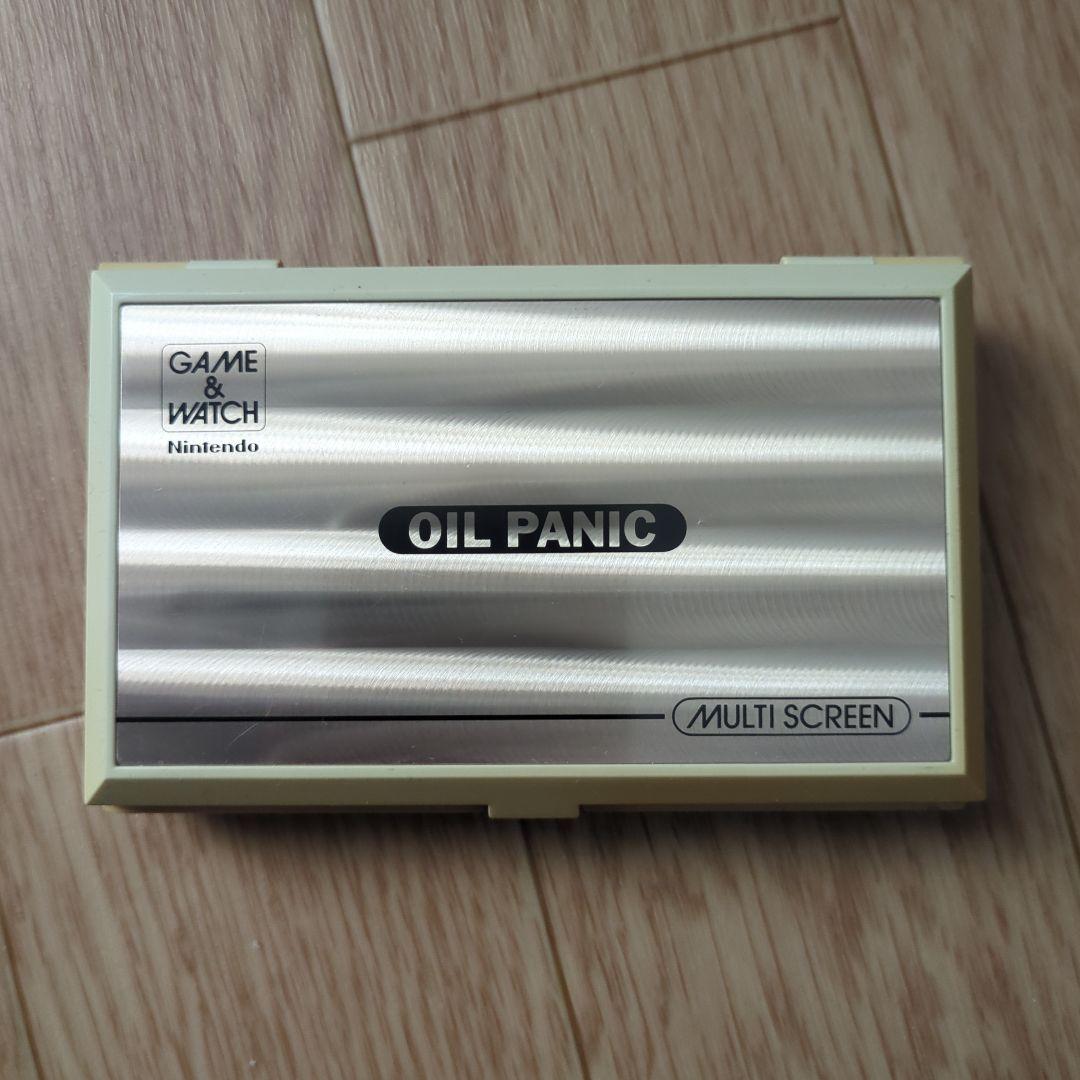 任天堂 ゲームウォッチ　オイルパニック　GAME&WATCH　OIL PANIC