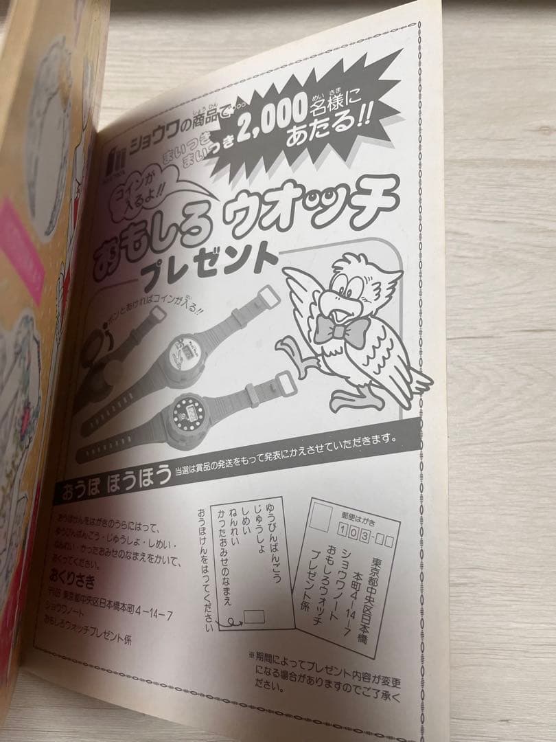 【未使用】　ショウワノート　シルキーローズ　 きせかえ