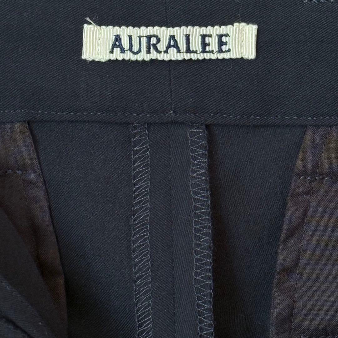 【新品同様】AURALEE COTTON SILK VIYELLA セットアップ