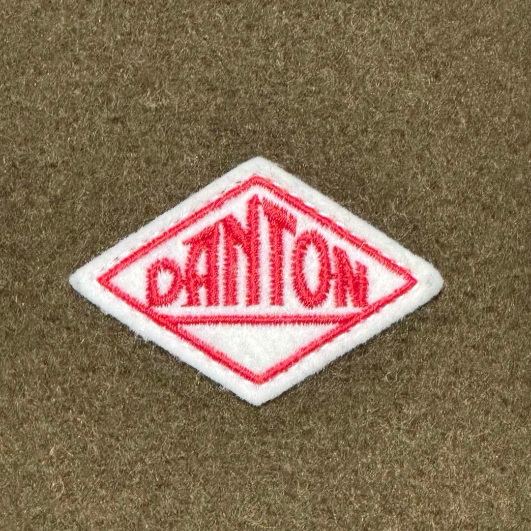 DANTON ダントン ウールモッサコート 40サイズ オリーブ JD-8570