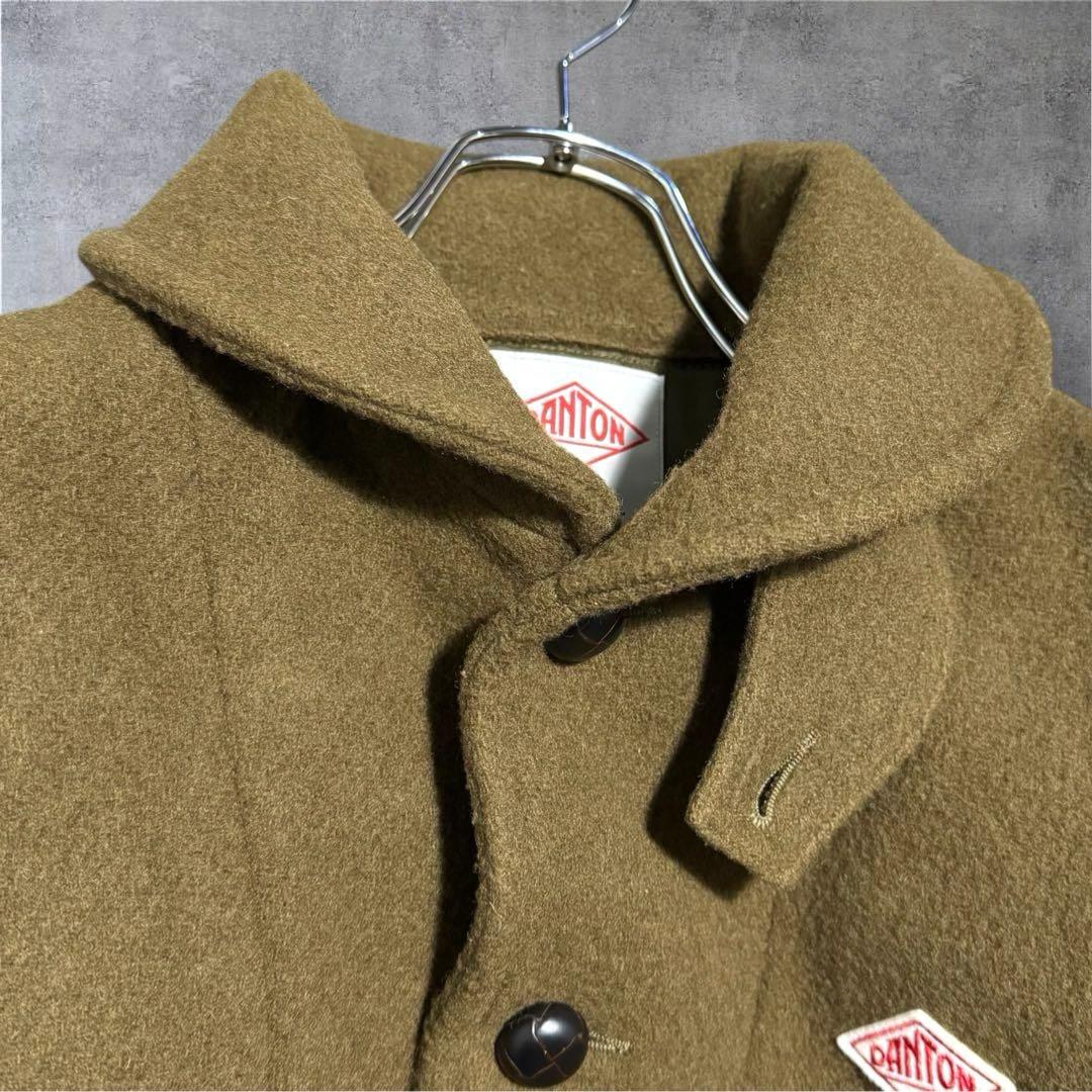 DANTON ダントン ウールモッサコート 40サイズ オリーブ JD-8570