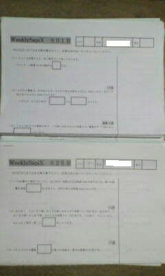 ウィークリーサピックス 算数 土曜特訓 プリント Ｂ＊筑駒 開成 聖光学院 難関