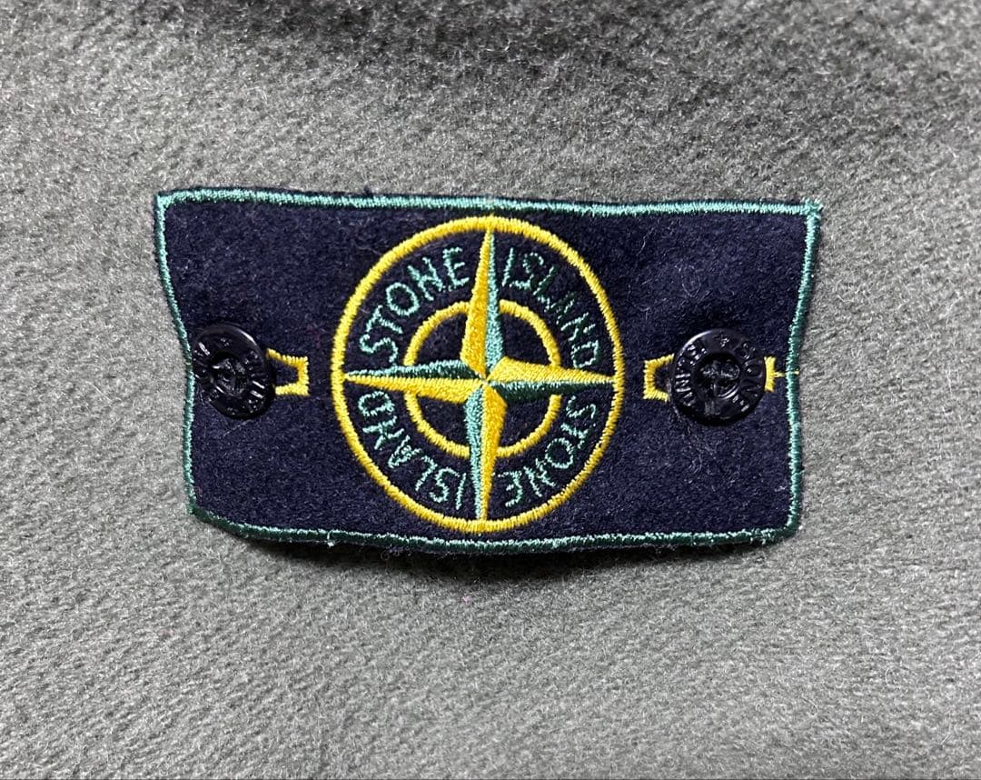 【希少カラー】89aw STONE  モンゴメリーコート カーキ