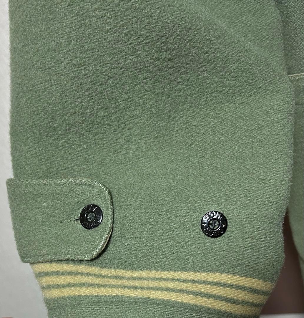 【希少カラー】89aw STONE  モンゴメリーコート カーキ