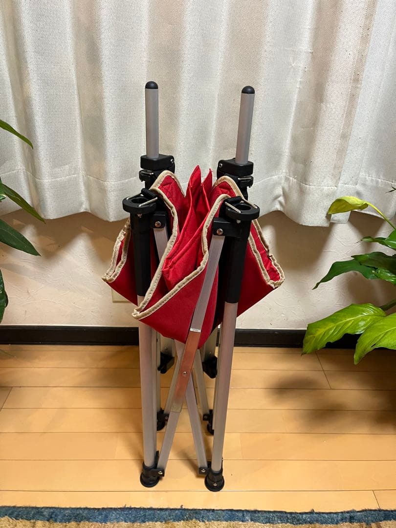 コールマン ツーウェイキャプテンチェア レッド 2脚まとめ売り Coleman