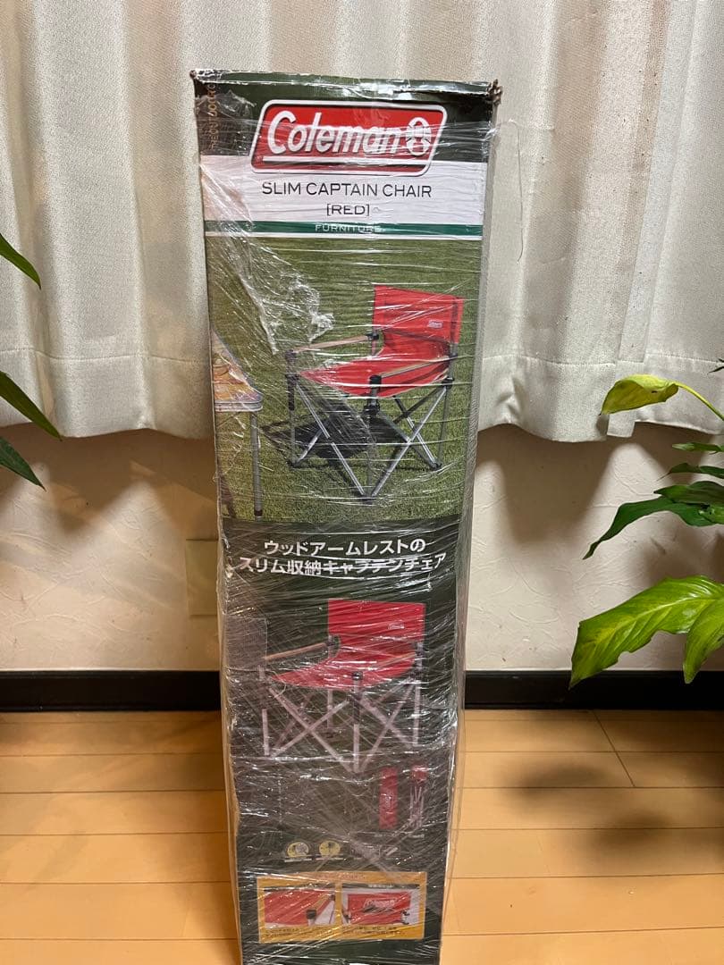 コールマン ツーウェイキャプテンチェア レッド 2脚まとめ売り Coleman