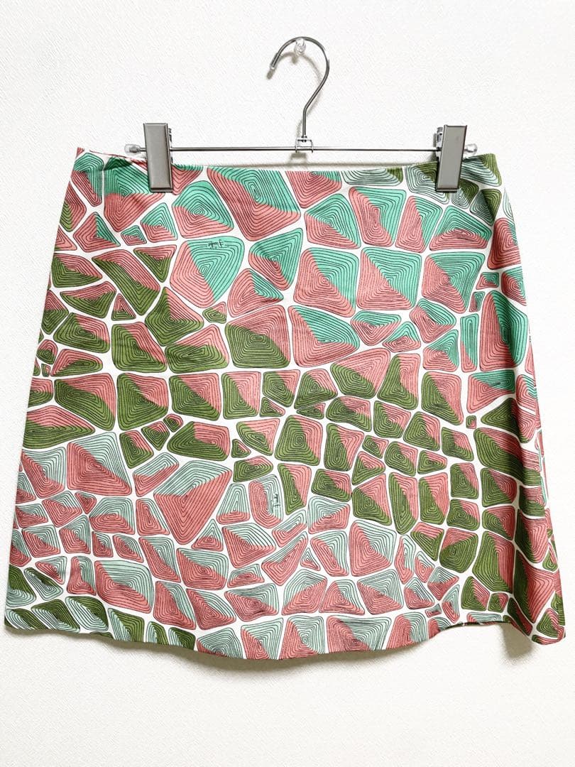 EMILIO PUCCI コットン　ミニスカート 38 エミリオプッチ　美品
