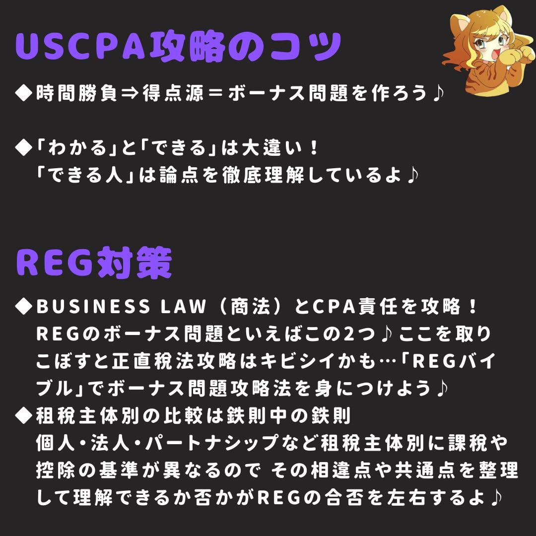 【2024新試験対応】USCPA⭐︎シンREGバイブル25ページ【米国公認会計士】