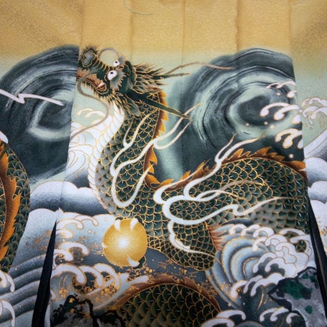 【七五三5歳用】羽織、着物、金蘭袴セット