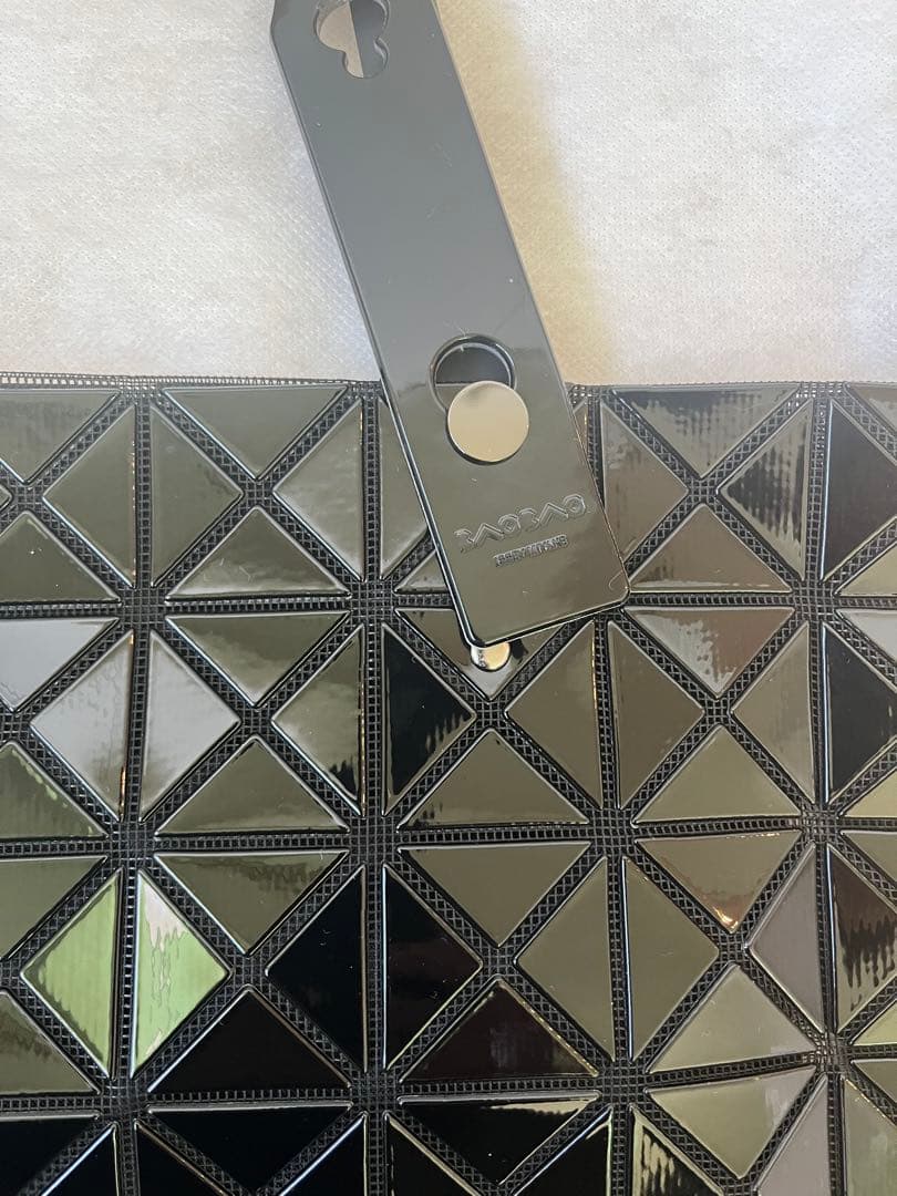 BAOBAO ISSEY MIYAKE ブラックトートバッグ