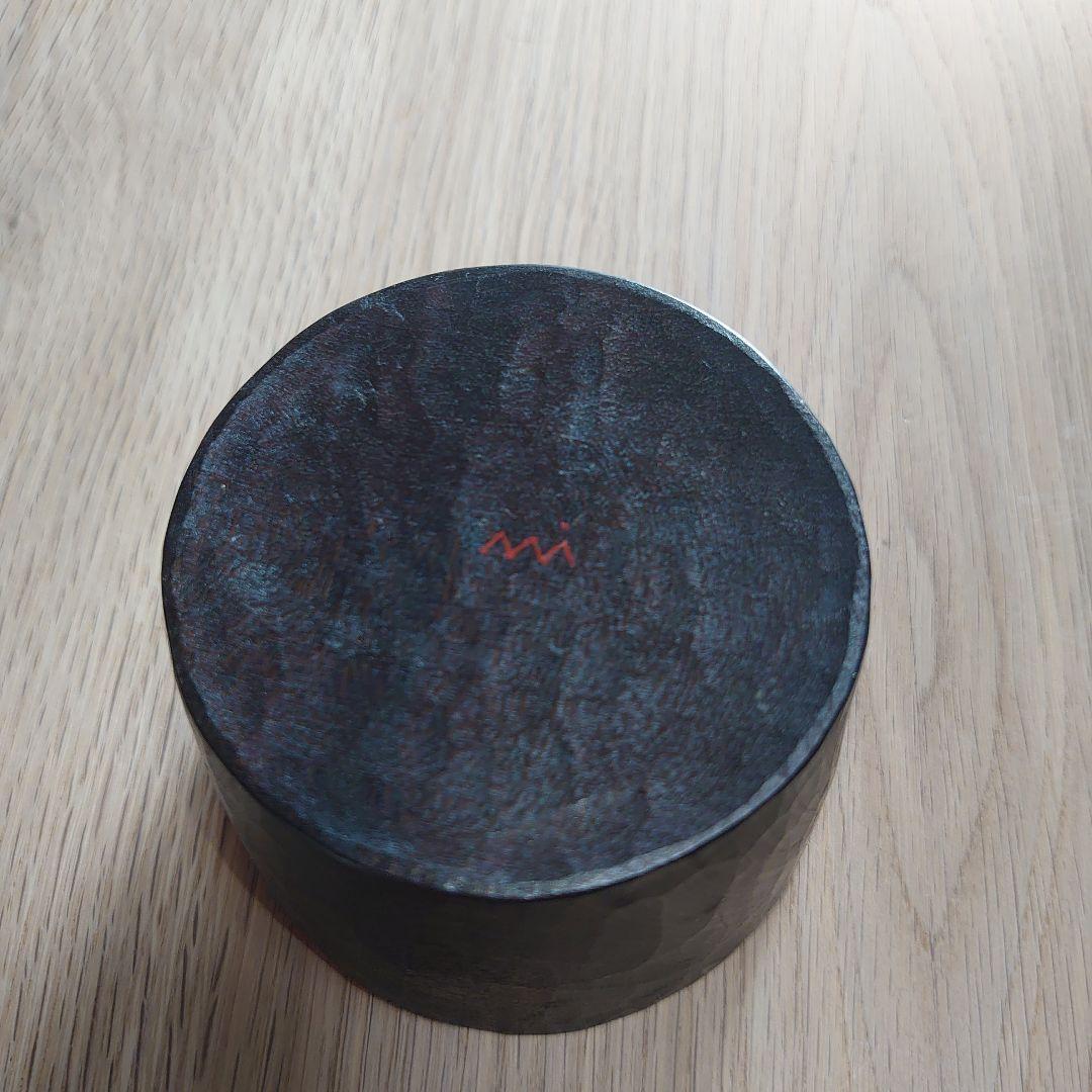 三谷龍二さん　黒漆カップ