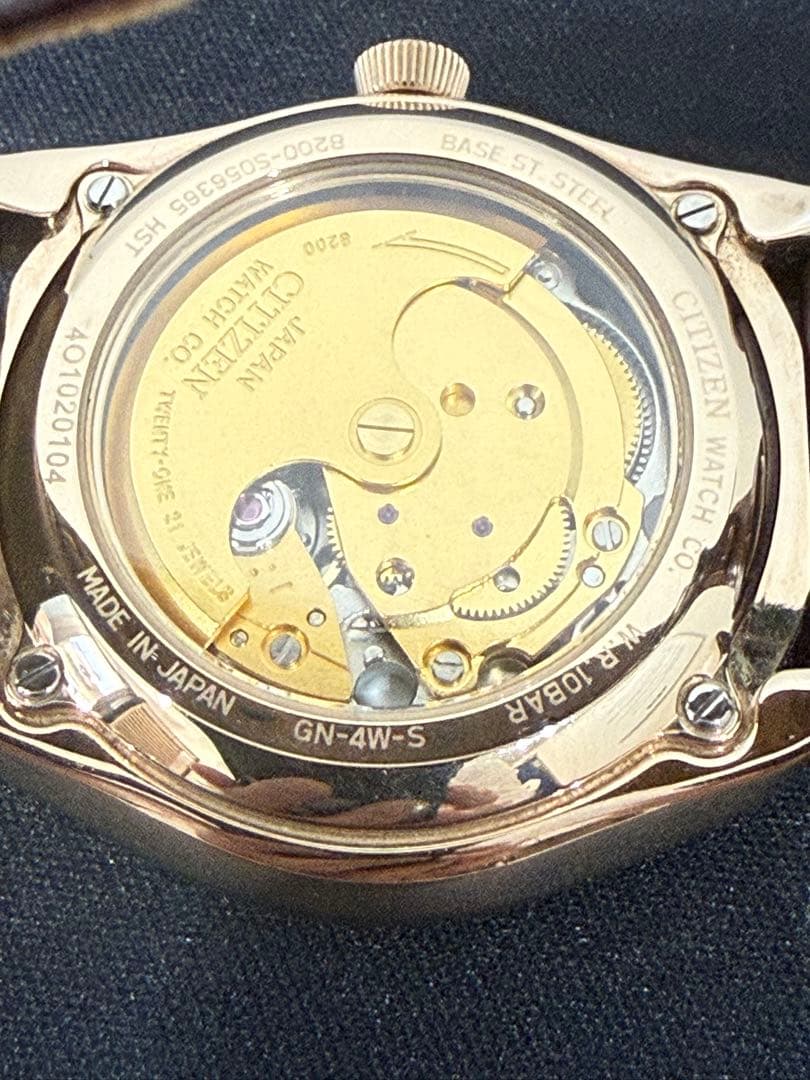 【CITIZEN】 8200-S056365 自動巻き 腕時計