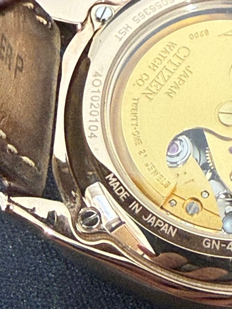 【CITIZEN】 8200-S056365 自動巻き 腕時計