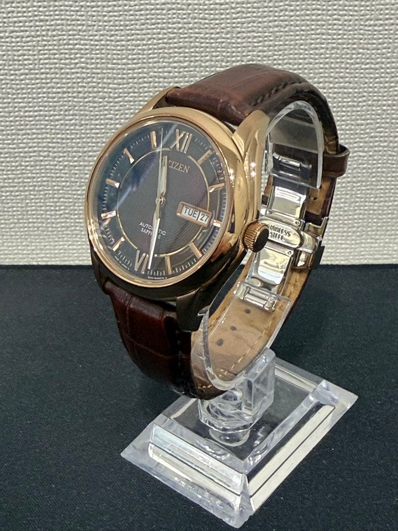 【CITIZEN】 8200-S056365 自動巻き 腕時計