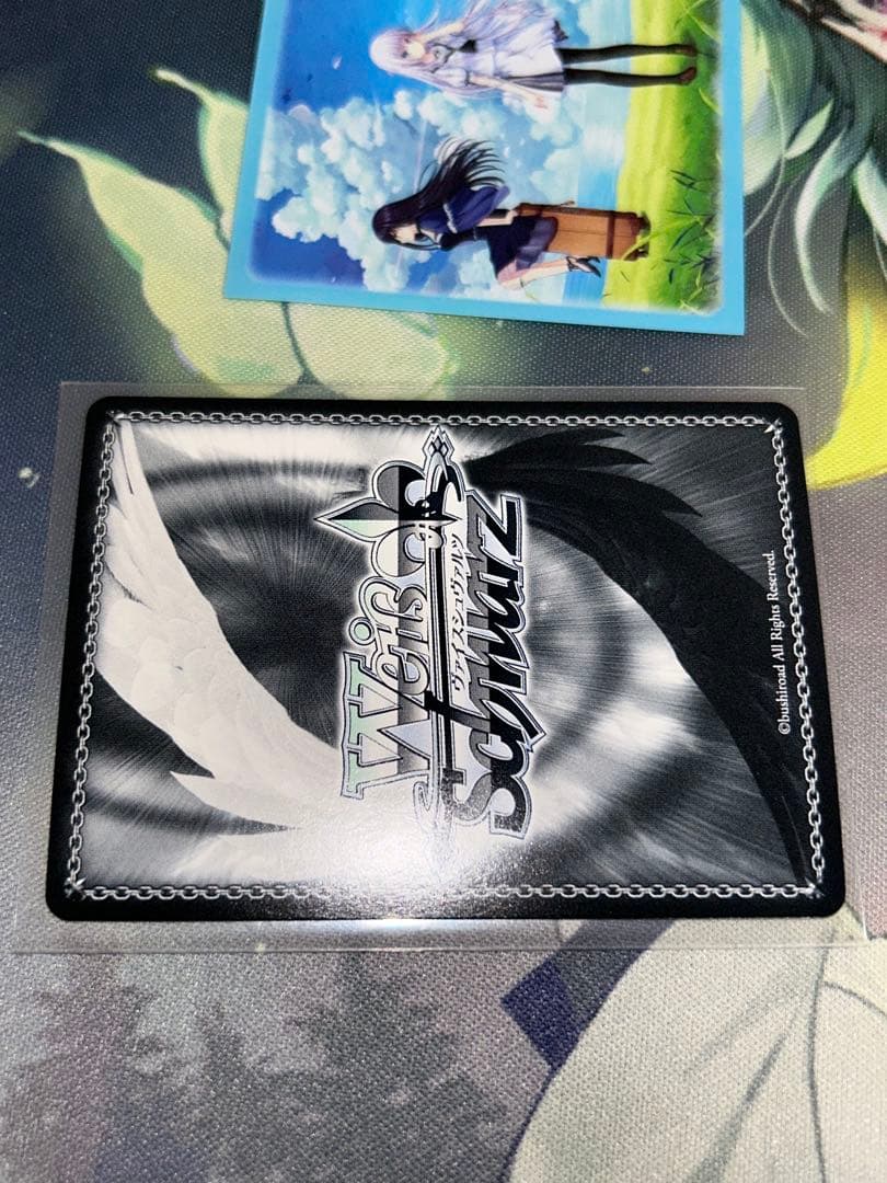 ヴァイスシュヴァルツ 　疾風リュー　シルフィSP サイン　ダンまち　無職転生