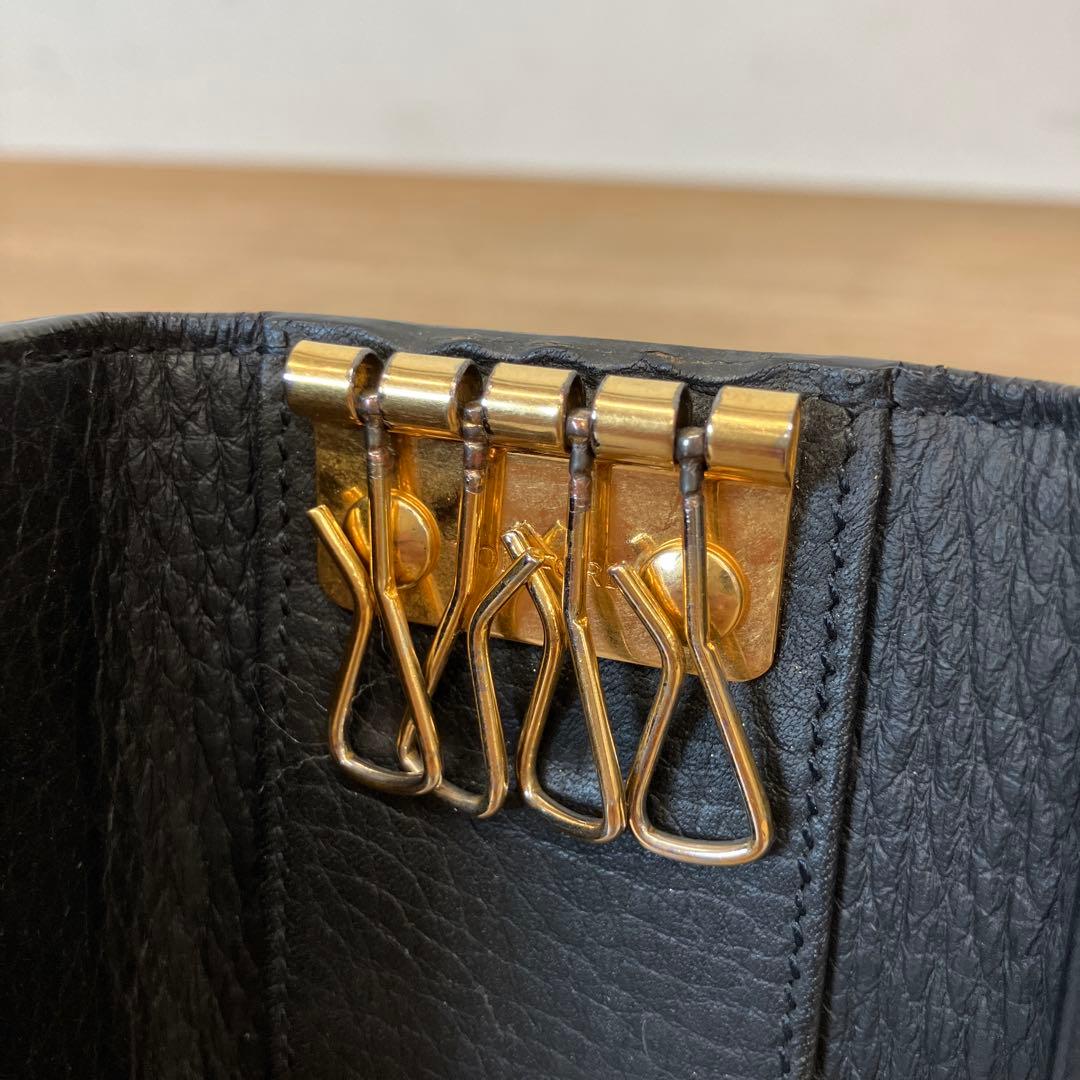 TOM FORD 黒 レザー キーケース