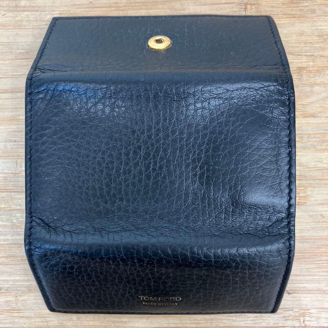 TOM FORD 黒 レザー キーケース