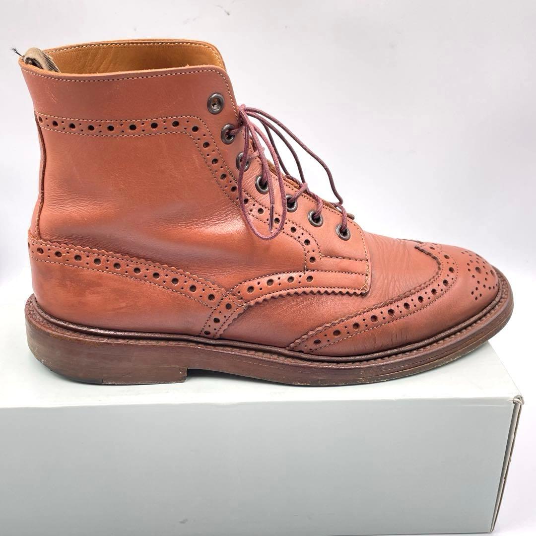 良品✨トリッカーズ　カントリーブーツ　ウィングチップ　26cm モールトン