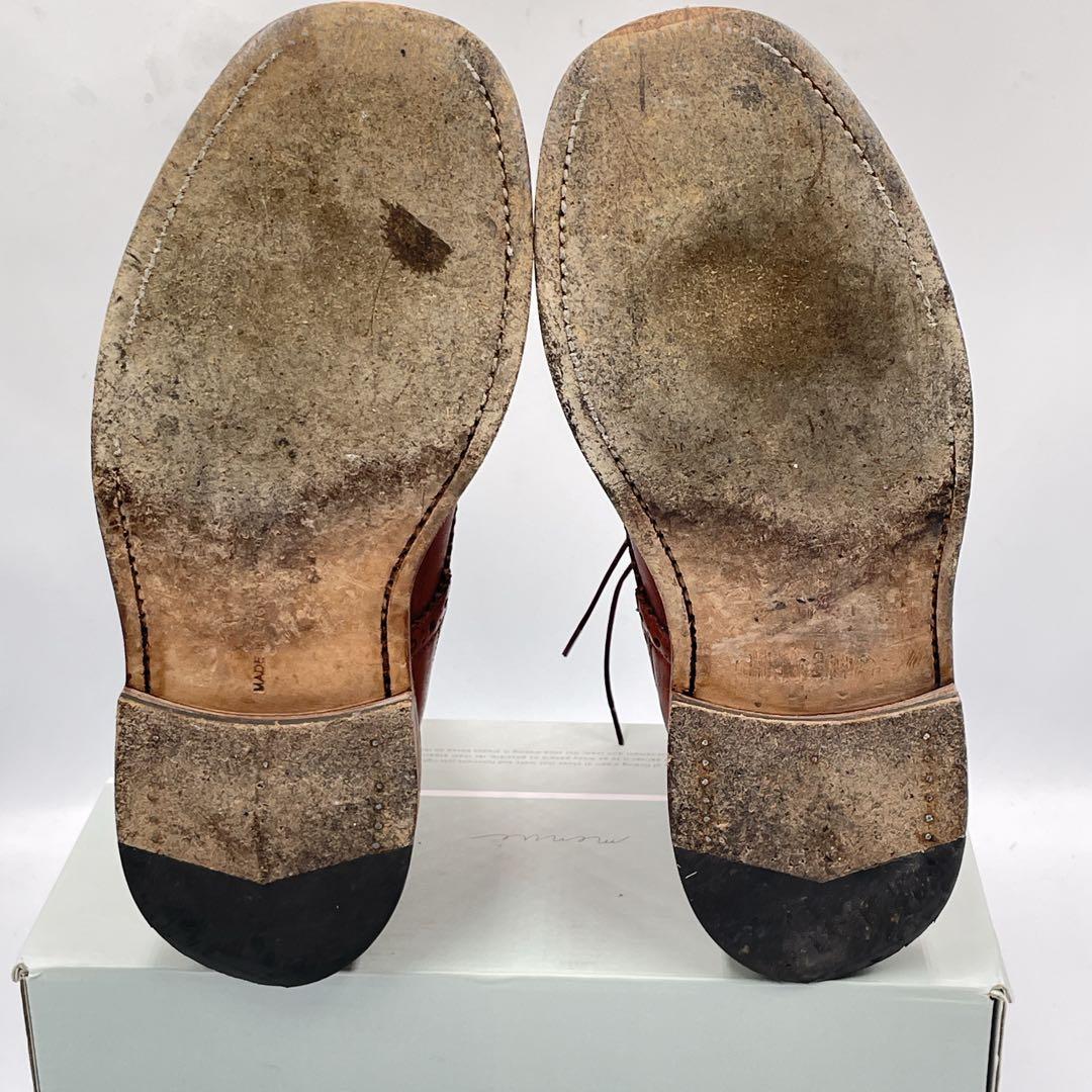 良品✨トリッカーズ　カントリーブーツ　ウィングチップ　26cm モールトン