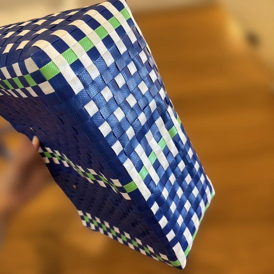 MARNI チェック柄 かごバッグ 大容量