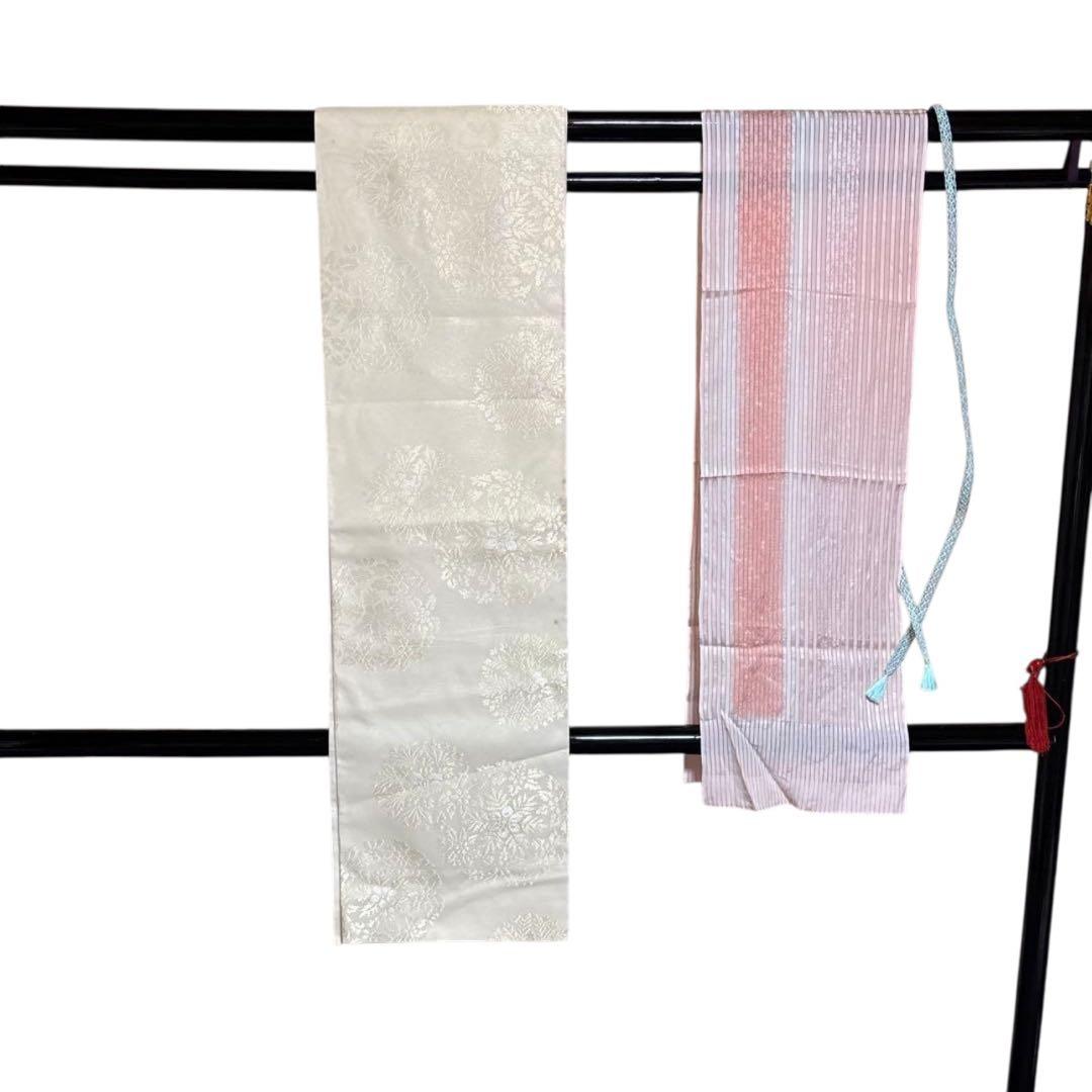 特別お値下げ品　正絹　絽　訪問着　フルセット　4点　ほぼ美品　友禅　夏