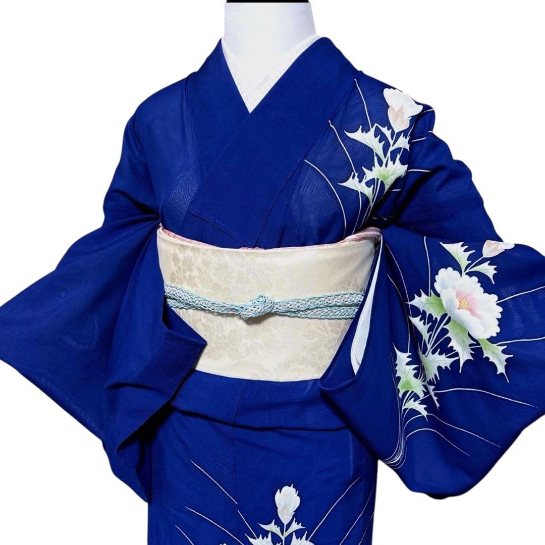 特別お値下げ品　正絹　絽　訪問着　フルセット　4点　ほぼ美品　友禅　夏