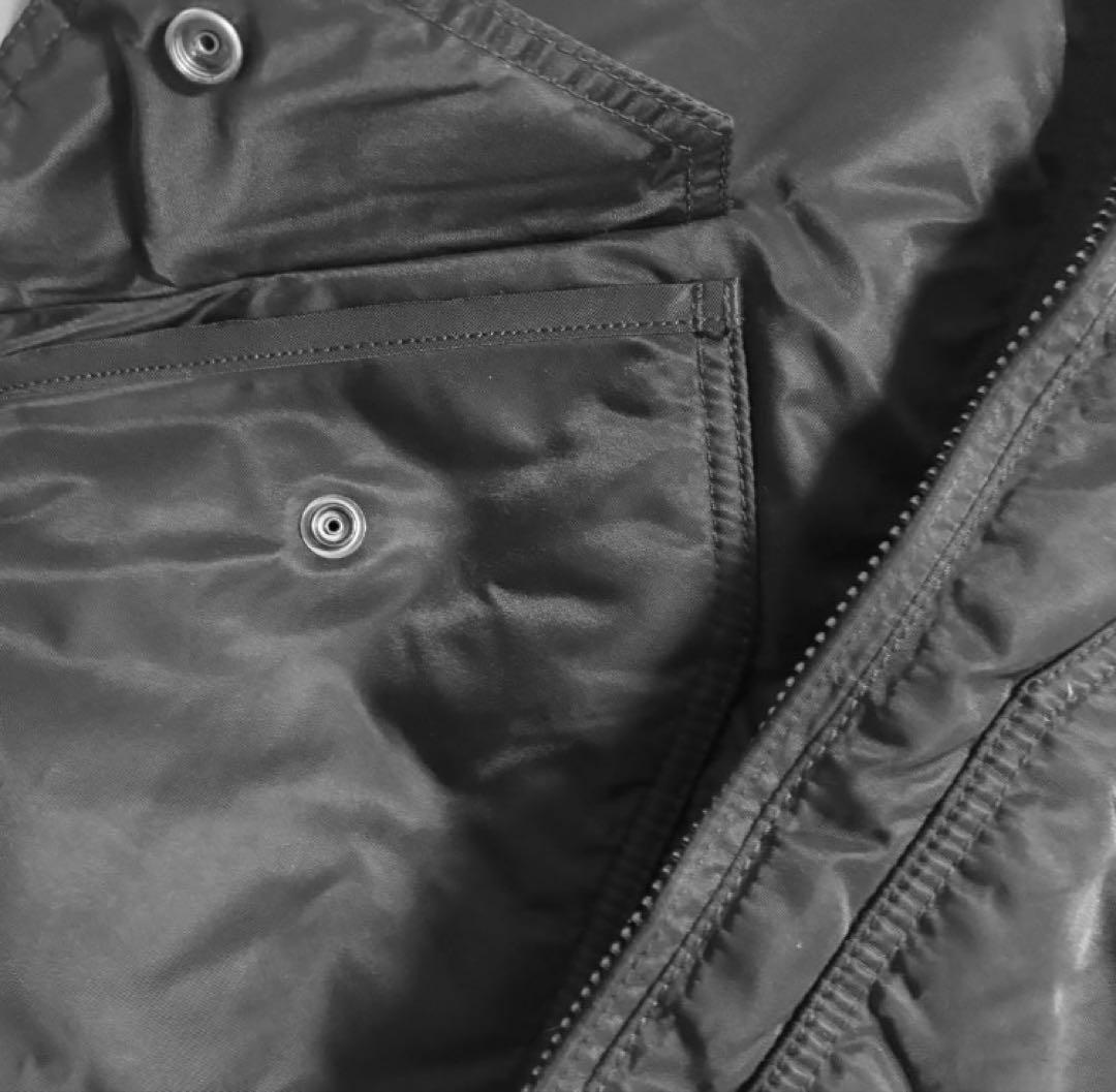 【美品】Schott ブラック MA-1 フライトジャケット S