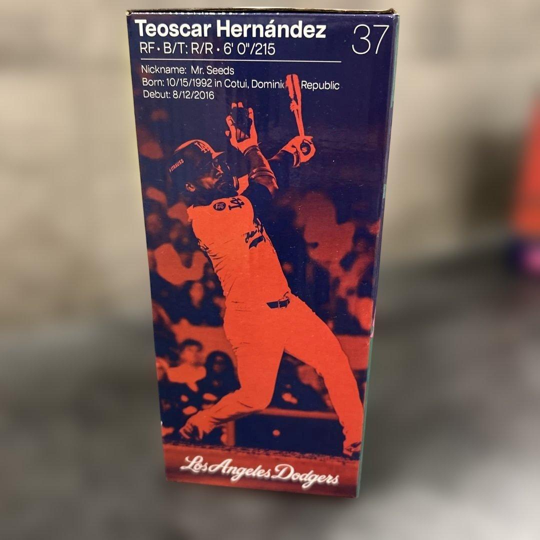 ドジャース ボブルヘッド #37 テオスカー・ヘルナンデス