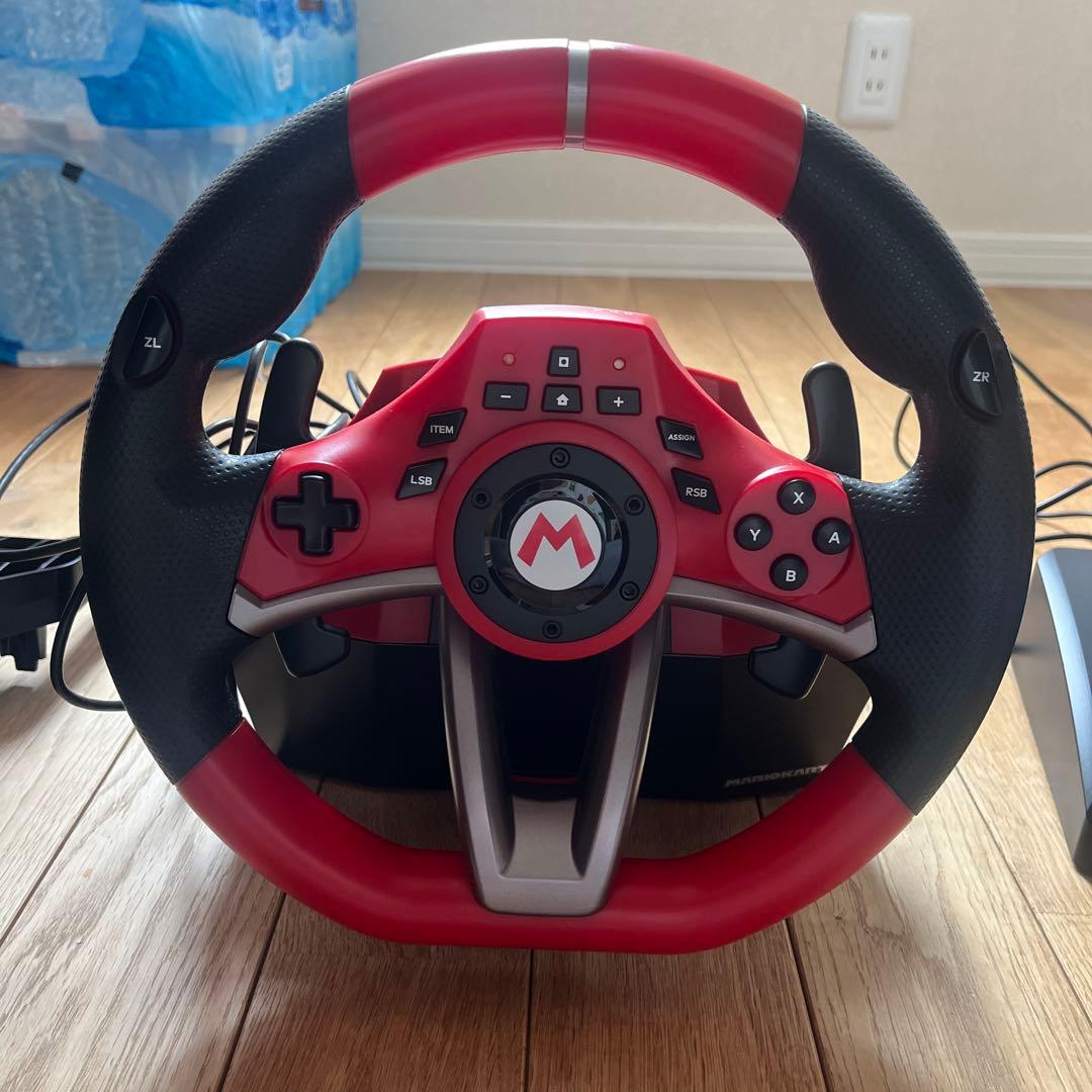 マリオカート　レーシングホイールDX 美品