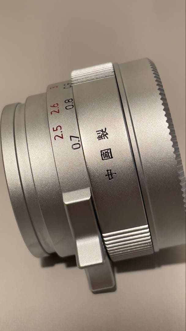 Light lens lab 50mm F2 周エルカン ライカM用 シルバー