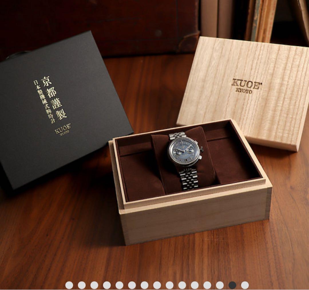  SMITH 90-012 自動巻き クロノグラフ サーモンピンク ブ