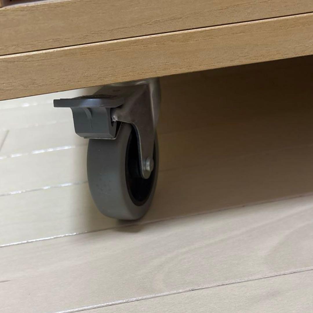 マールゼン　木製 （桐）3段チェスト キャスター付き