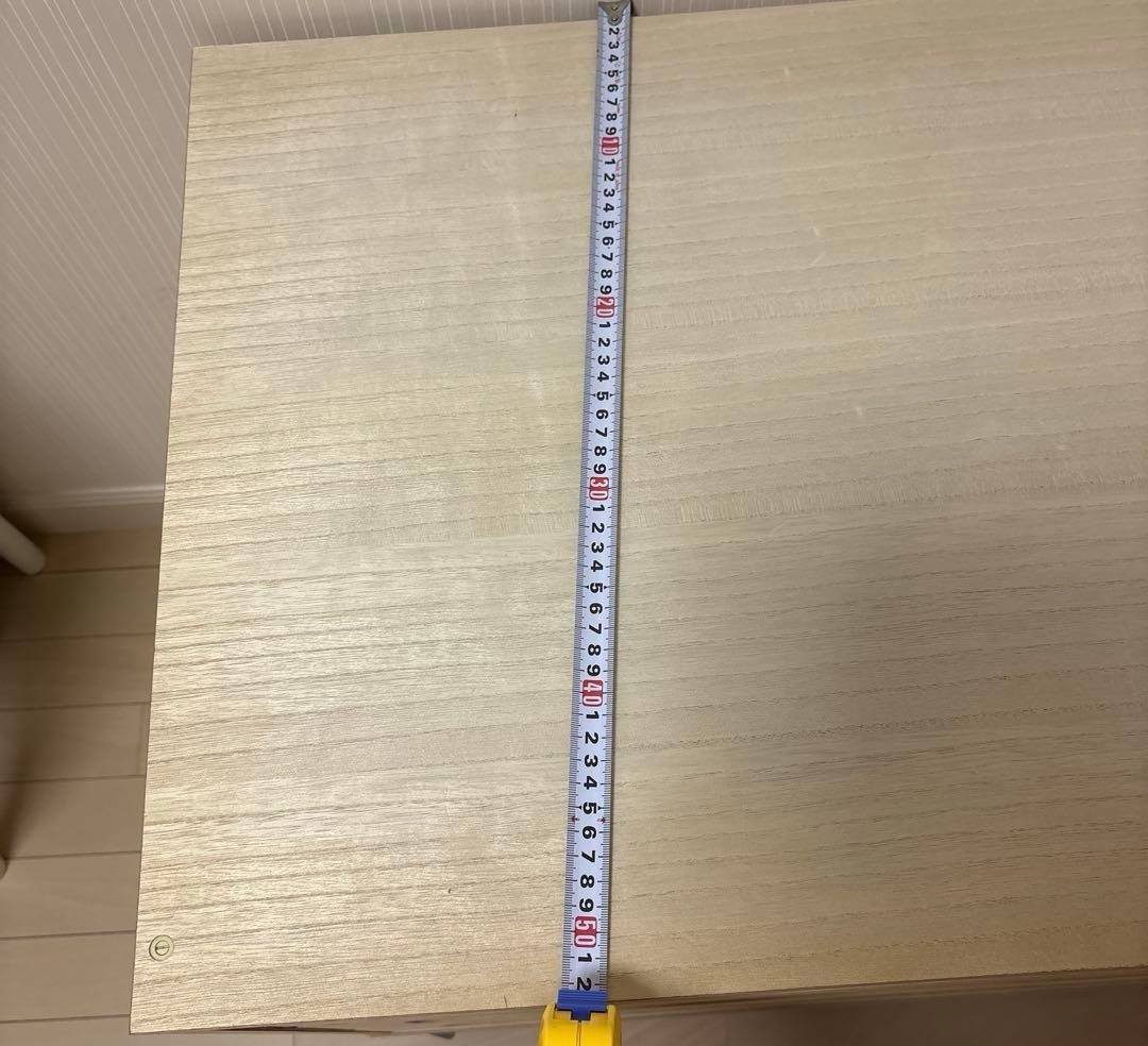 マールゼン　木製 （桐）3段チェスト キャスター付き