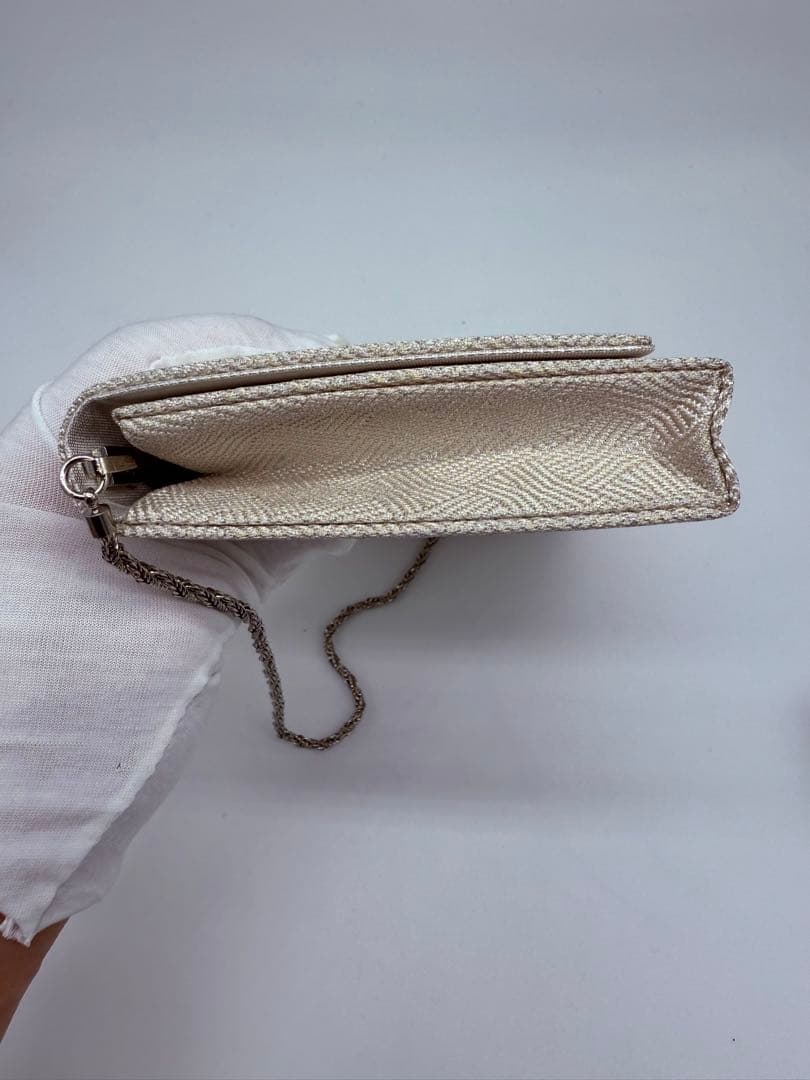 ミキモト パール パーティバッグ 和装バッグ 佐賀錦