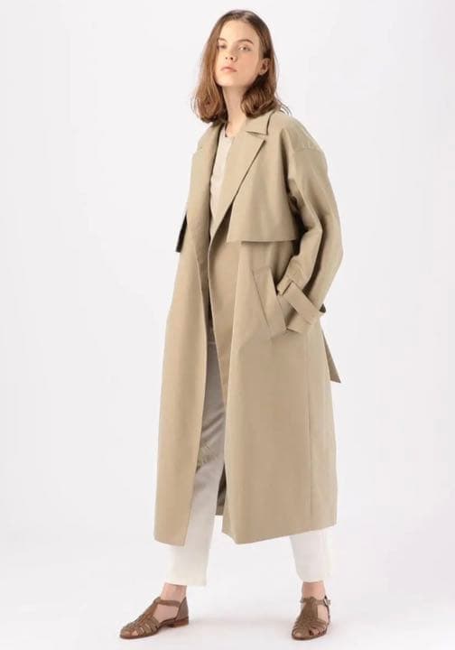 GALERIE VIE コットンギャバジン トレンチコート　一度着用