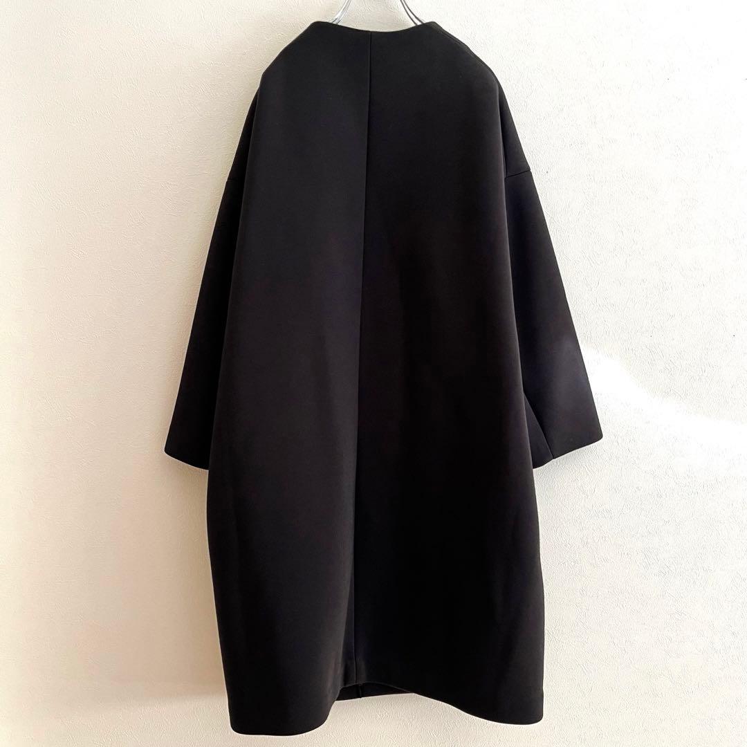定価4.18万 ビアズリー ダンボールマルコート ブラック 軽い 裏地あり