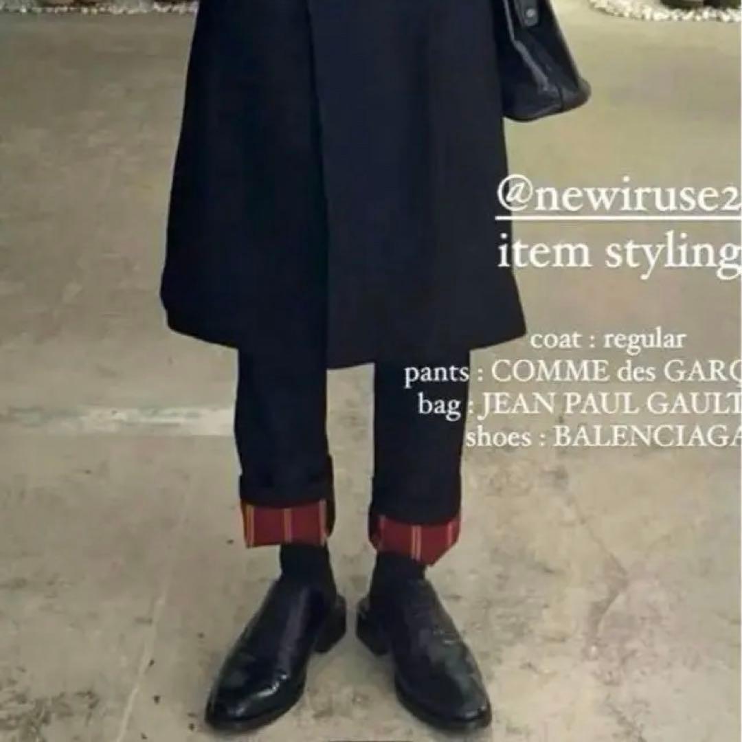 コムデギャルソン オム アーカイブ スラックス 黒 ブラック AD2006