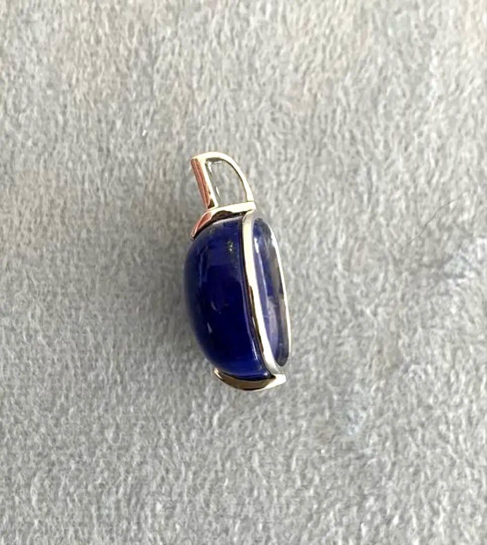 GSTV PT950 ラピスラズリ レインボームーンストーン ペンダントトップ