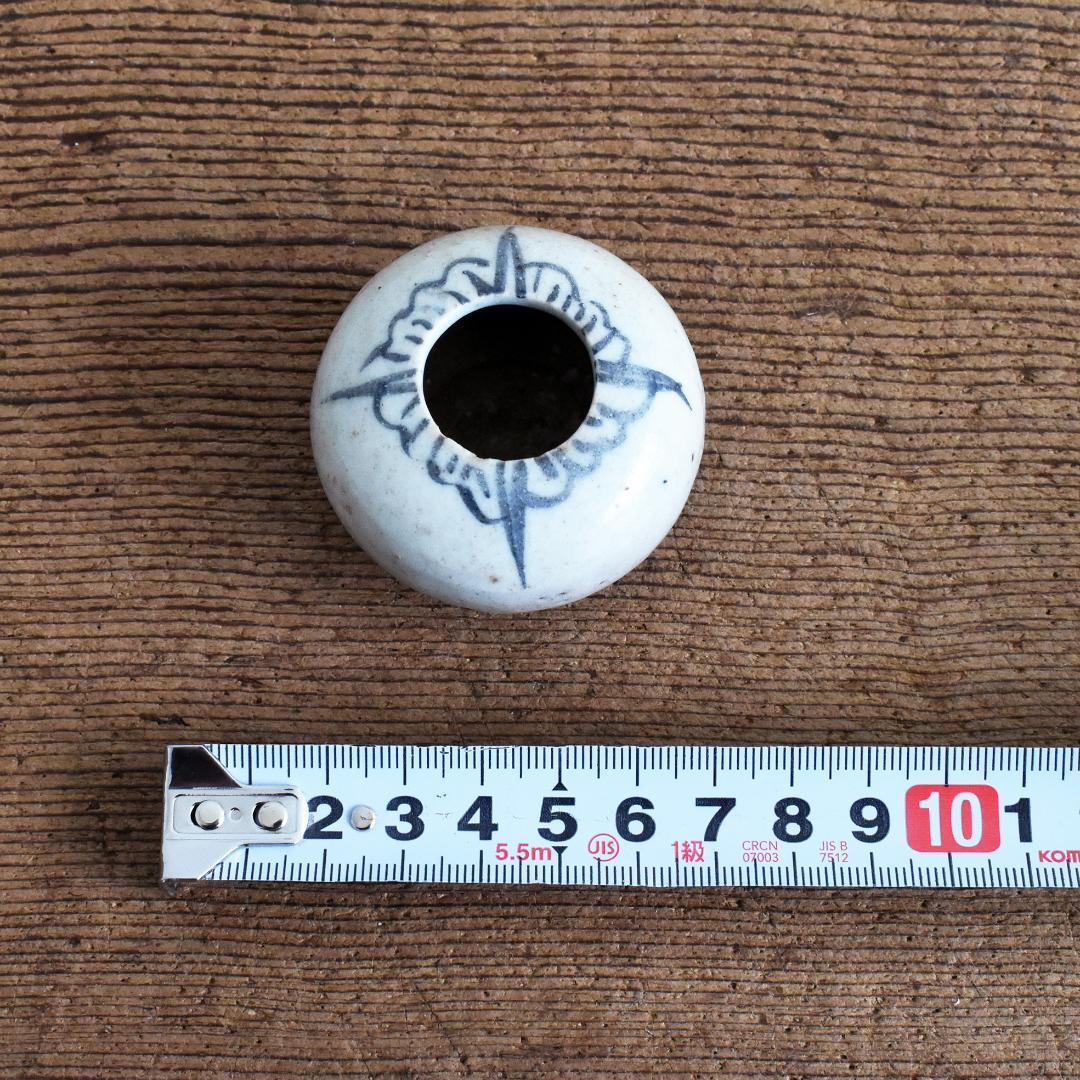 李朝 分院期 染付 小壺 / 韓国 朝鮮 古伊万里 瀬戸 備前 常滑 古美術