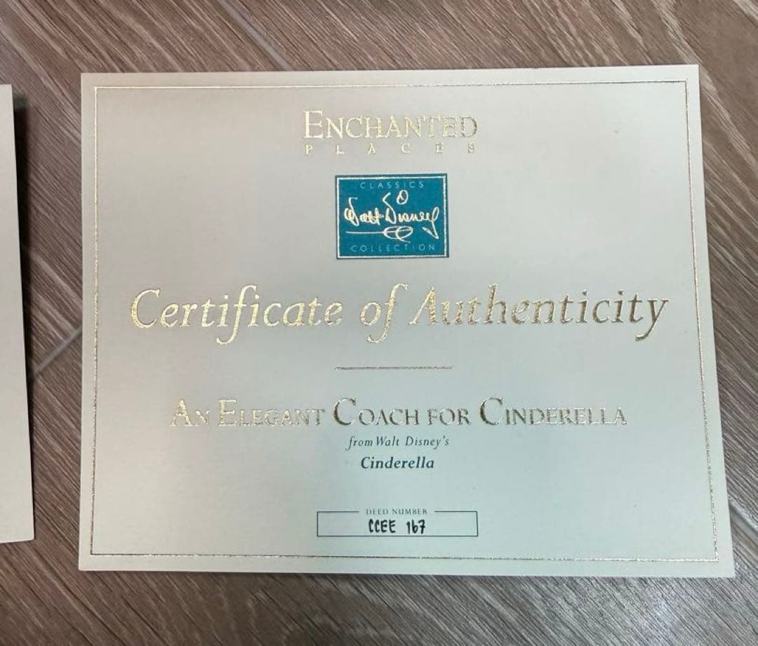 ディズニー Enchanted Places シンデレラ かぼちゃの馬車