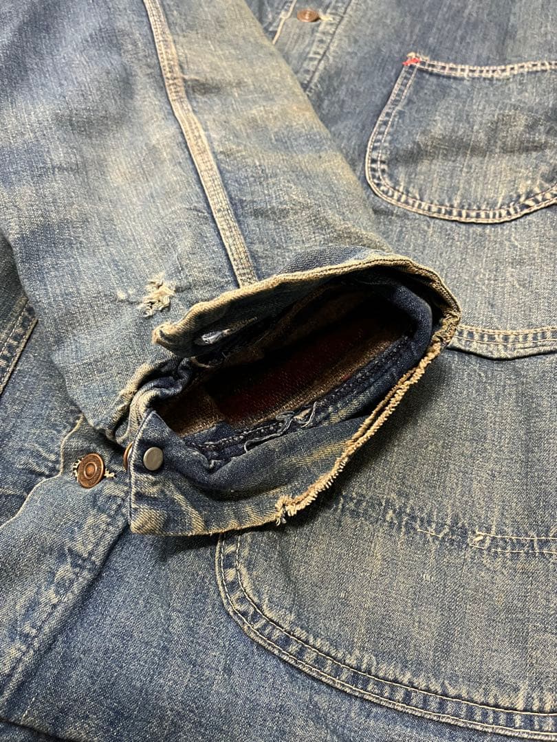 60s〜シアーズSears デニムカバーオール XLヴィンテージ