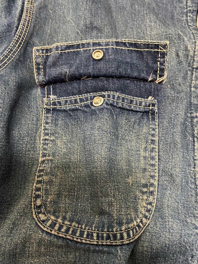 60s〜シアーズSears デニムカバーオール XLヴィンテージ