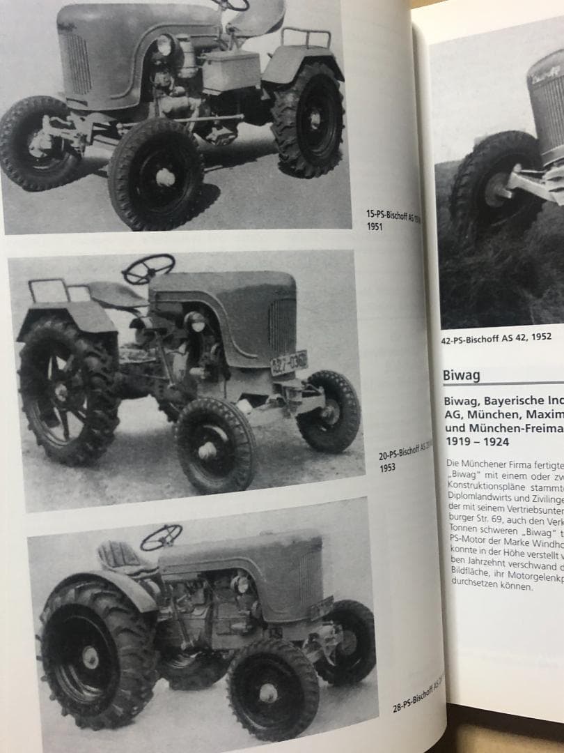 洋書 Deutsche Traktoren seit.1907