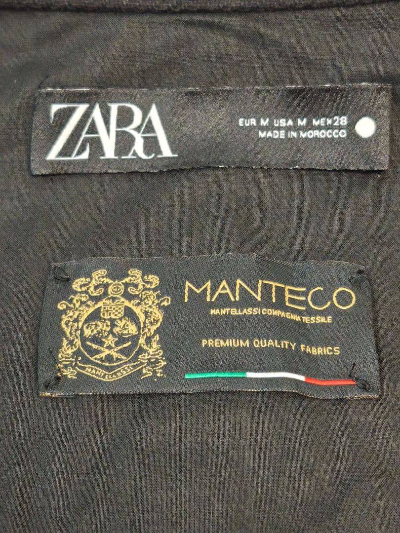 ZARA MANTECO デニム　ポンチョ