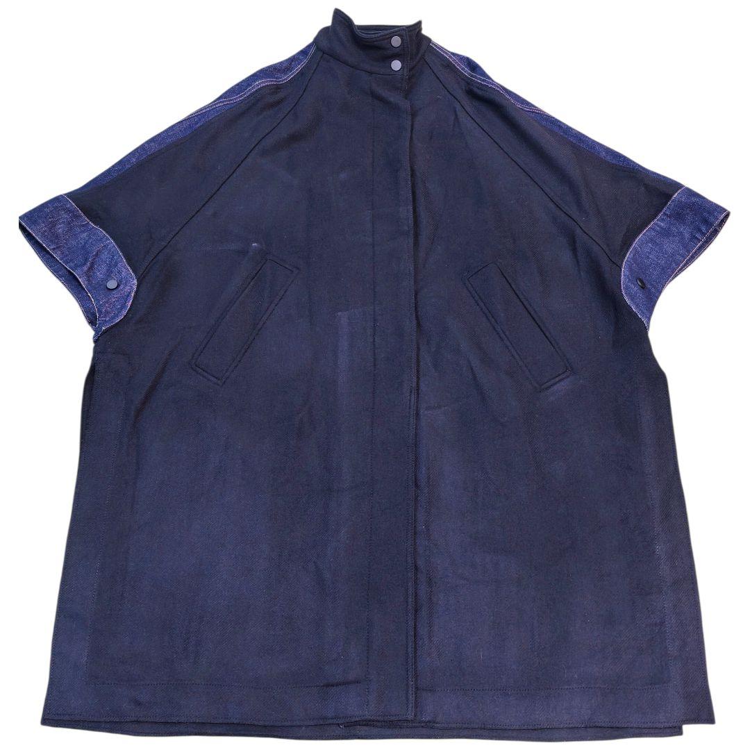 ZARA MANTECO デニム　ポンチョ