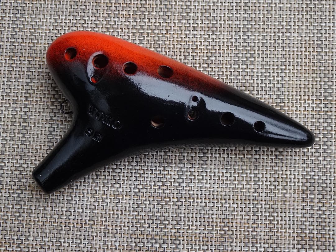 ＹＯＫＯオカリナ　ソプラノF管（レッド）