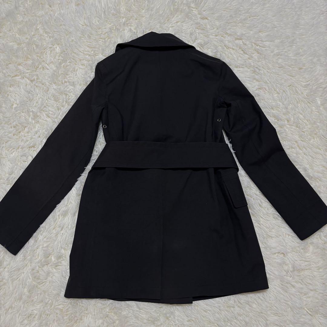 【極美品】ルイヴィトン☆トレンチコート　モノグラム　マッキントッシュ　817黒