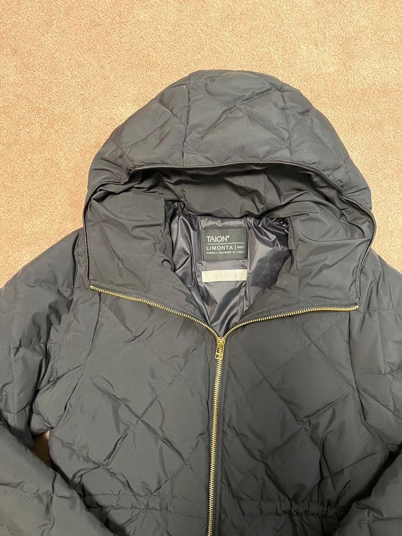 お値下げ　TAION×UNFILO Aラインコート　ブラックM