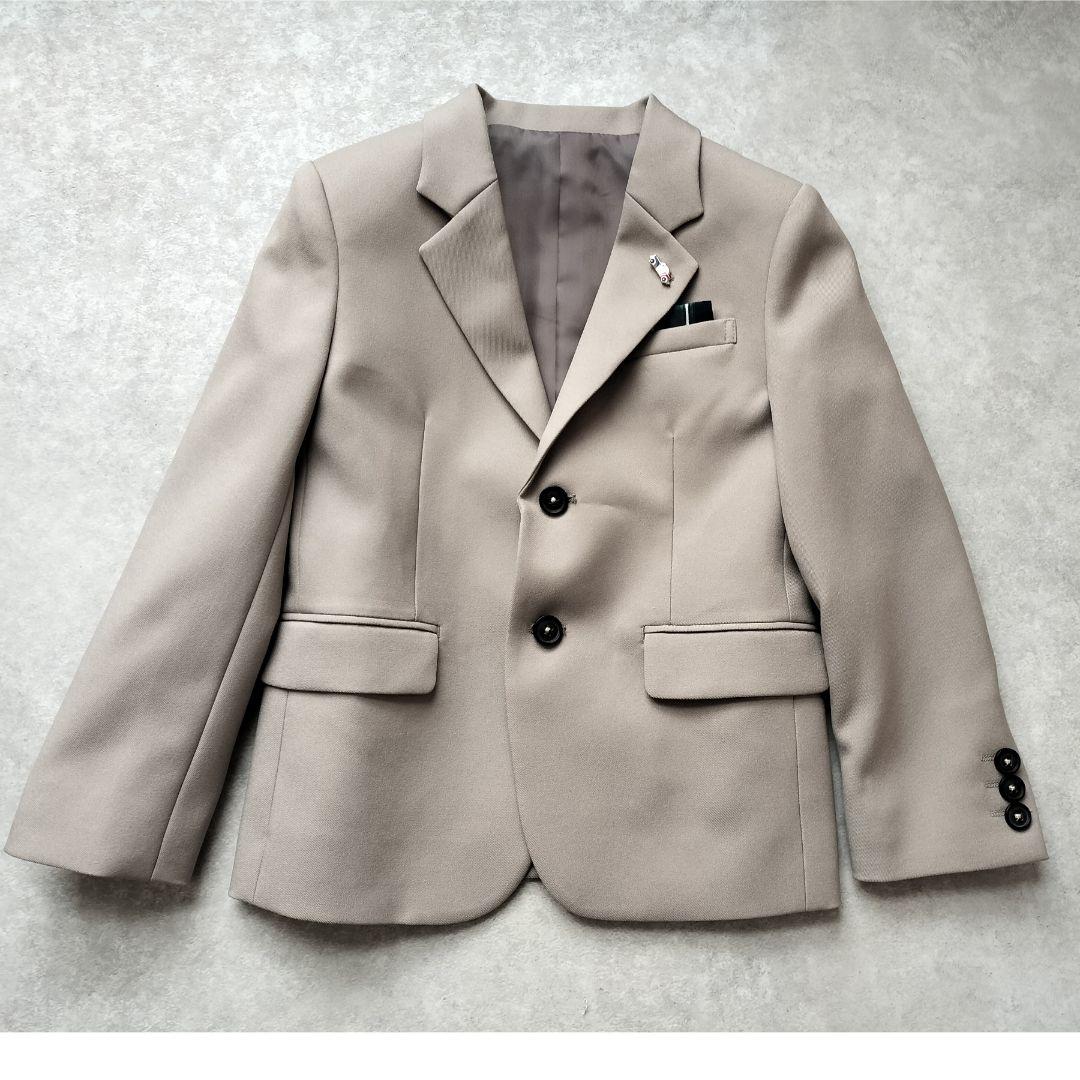 極美品 ELLE EN NOIR　男の子フォーマル6点　120　長ズボン　卒入学